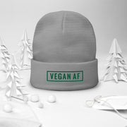 Vegan AF Embroidered Beanie - Holistic United