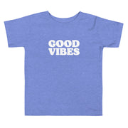 Good Vibes Toddler Short Sleeve Tee - Holistic United
