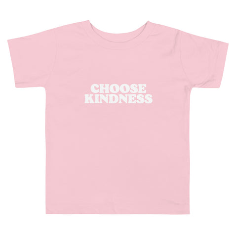 Choose Kindness Toddler Short Sleeve Tee - Holistic United