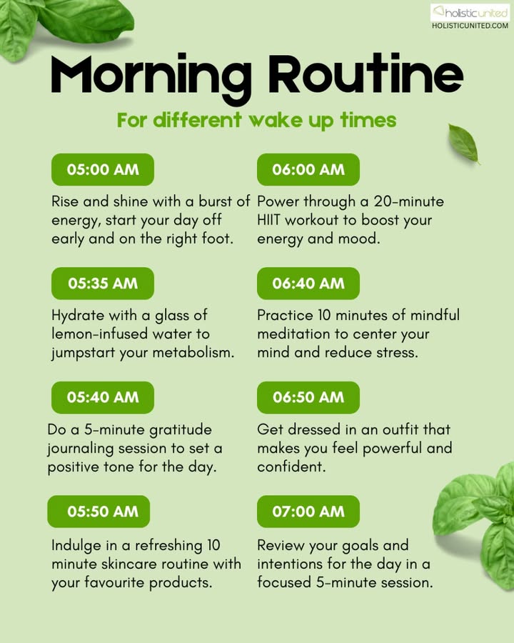 Transform Your Day with a Mindful Morning Routine