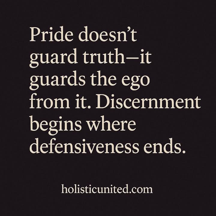 Unlocking Growth: From Pride to True Discernment
