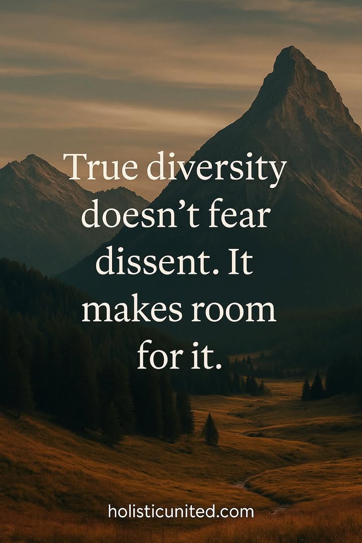 Embracing True Diversity: The Power of Dissent in Wellness