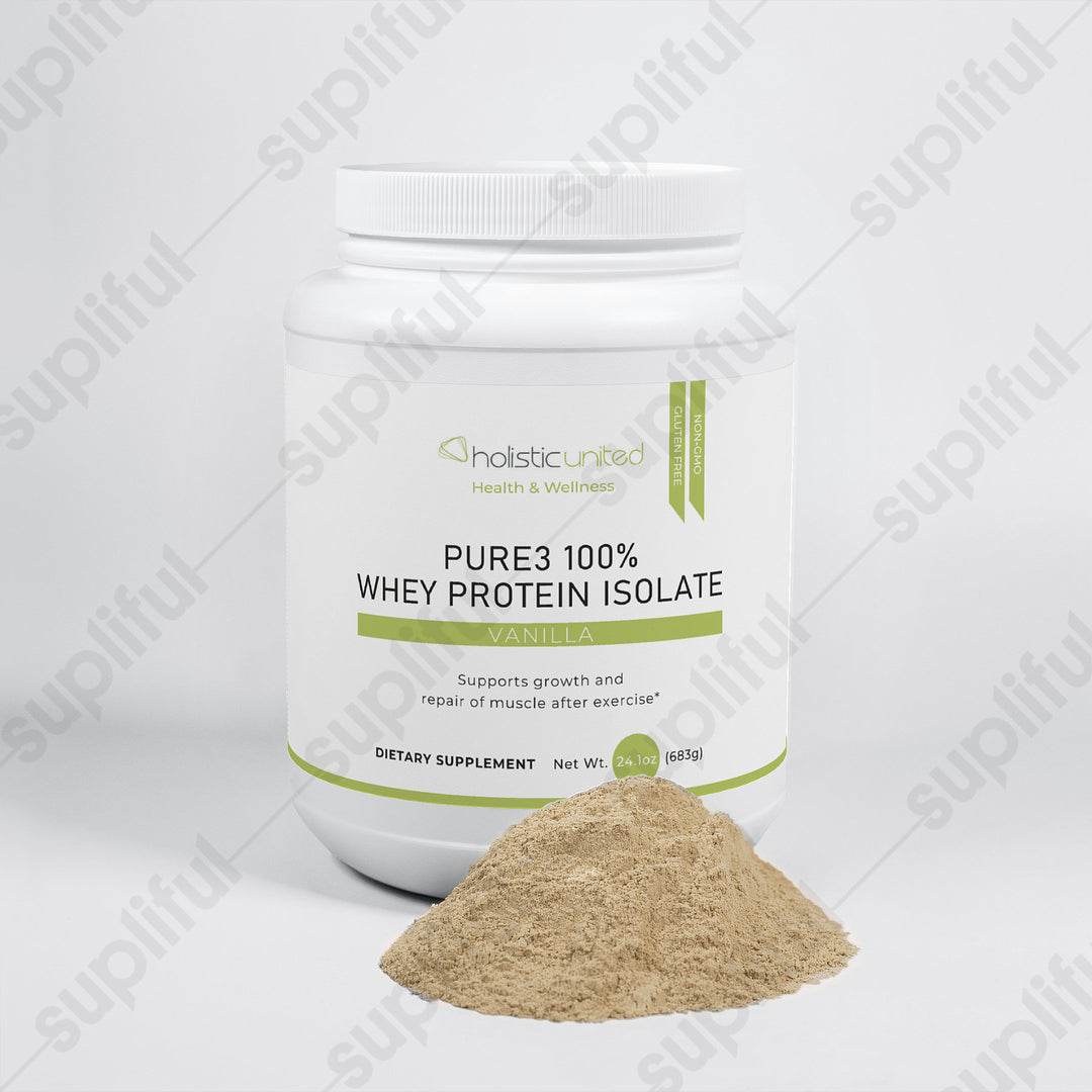 Pure3 100% Whey Protein Isolate (Vanilla)