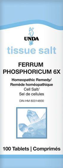 Ferrum Phos 6X Salt - Holistic United