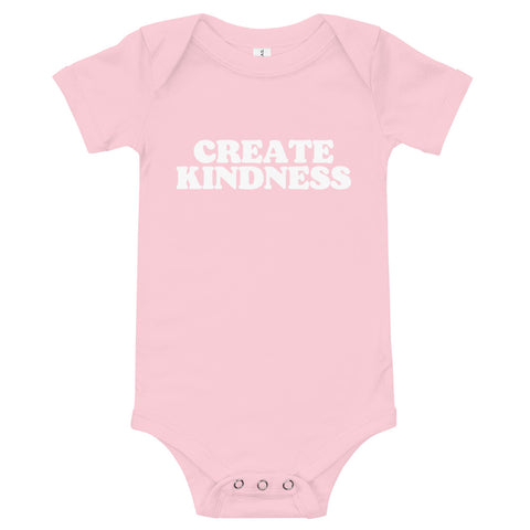 Create Kindness Baby Onesie - Holistic United