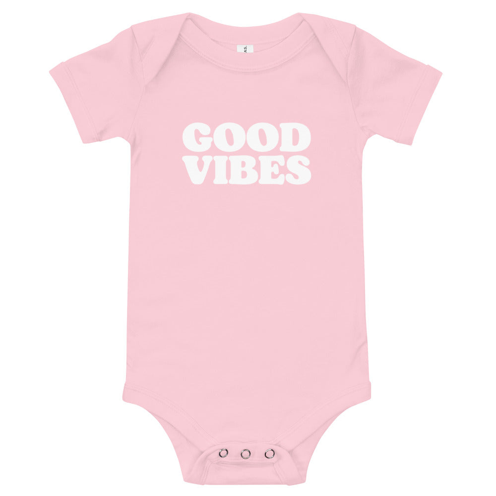 Good Vibes Baby Onesie - Holistic United