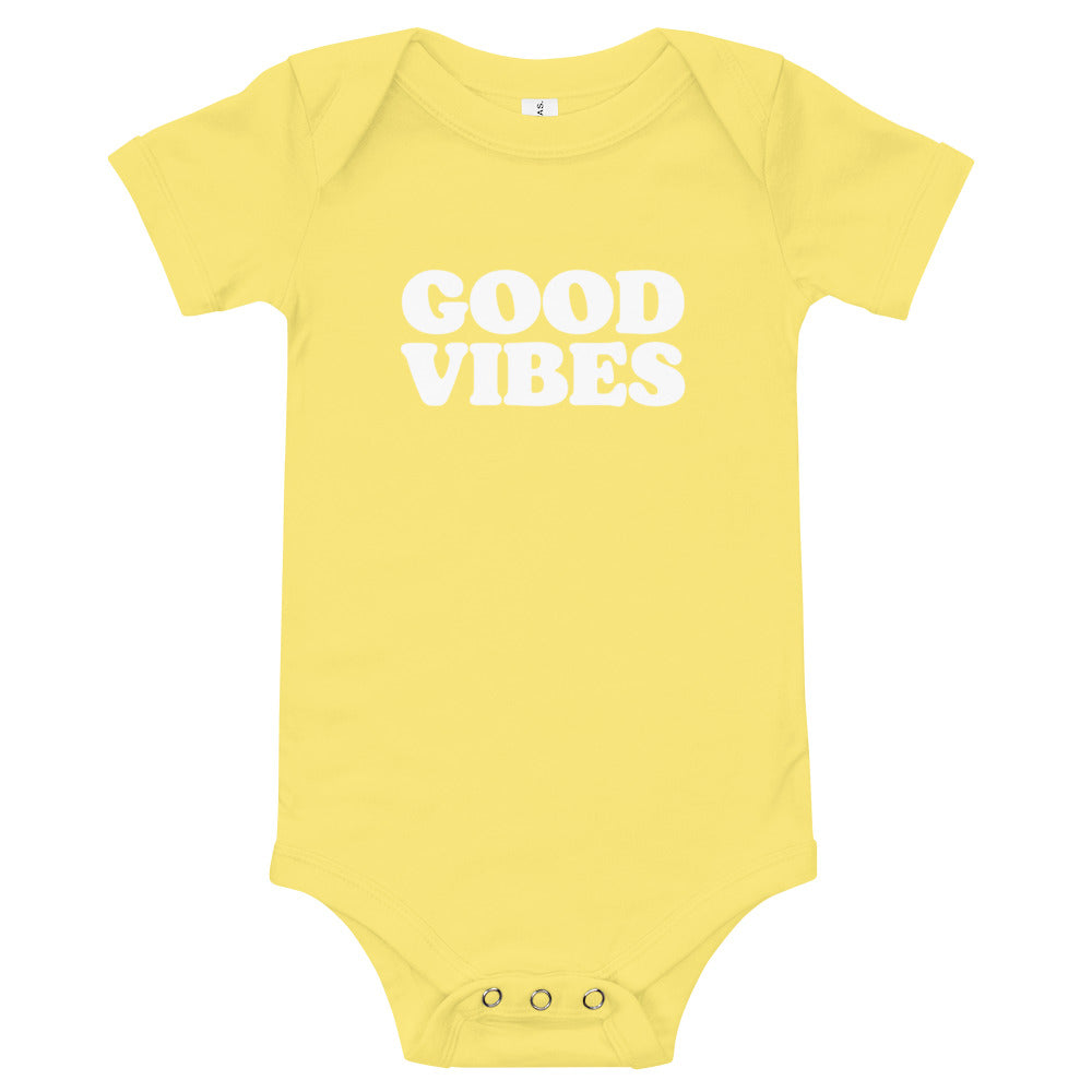 Good Vibes Baby Onesie - Holistic United