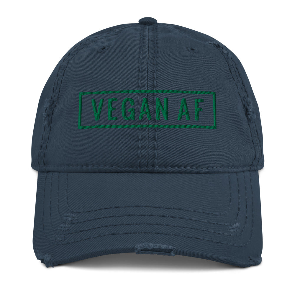 Vegan AF Distressed Hat - Holistic United