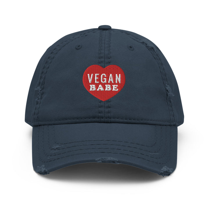 Vegan Babe Distressed Hat - Holistic United