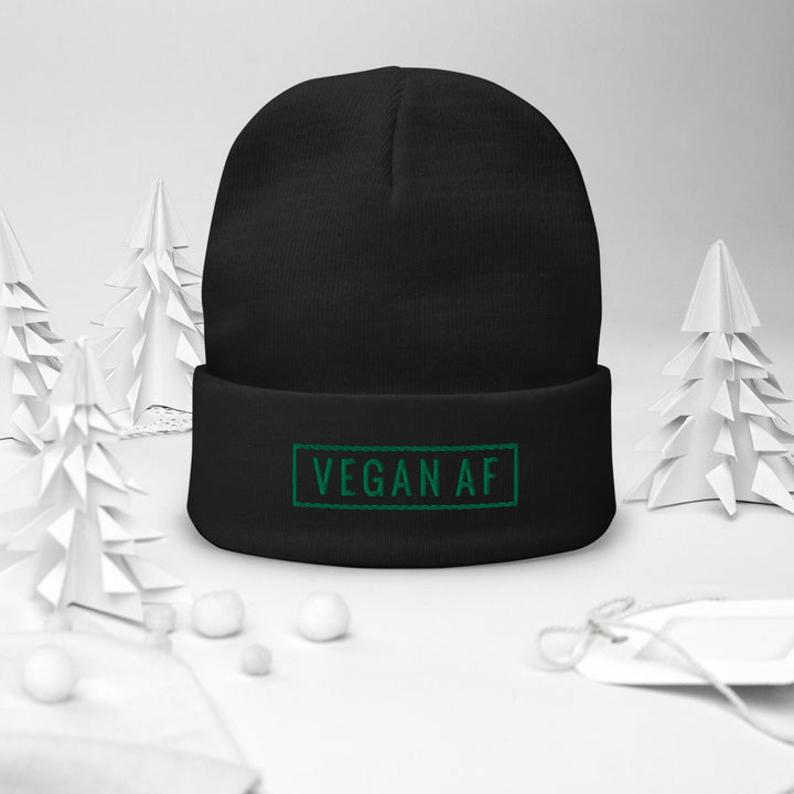 Vegan AF Embroidered Beanie - Holistic United