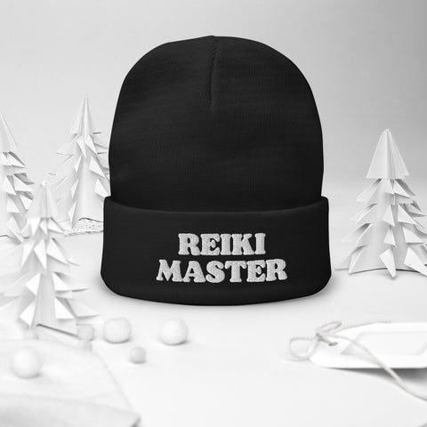 Reiki Master Embroidered Beanie - Holistic United