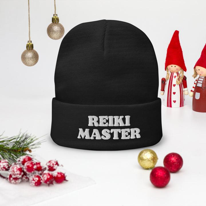 Reiki Master Embroidered Beanie - Holistic United