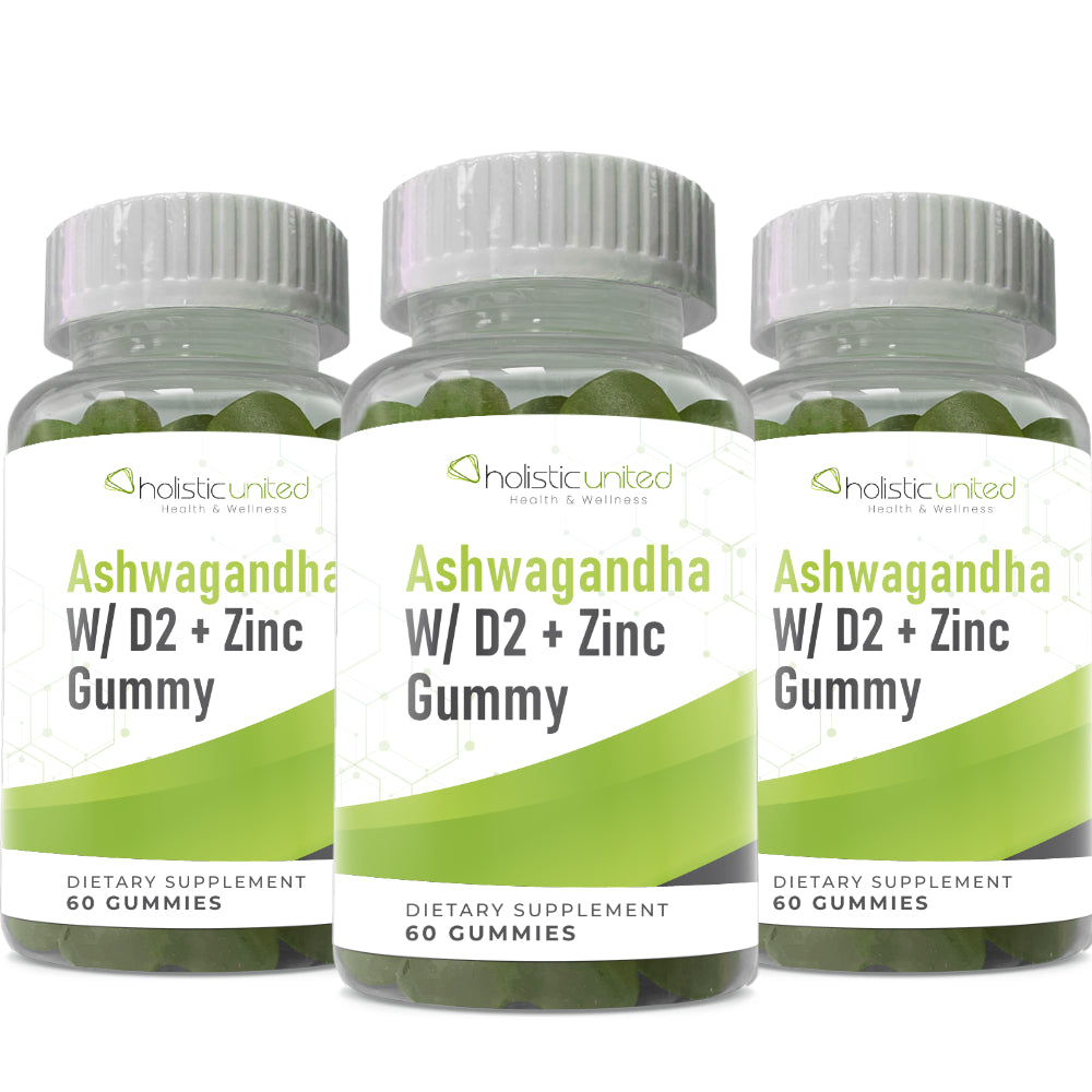 Ashwagandha with D2 + Zinc Gummies