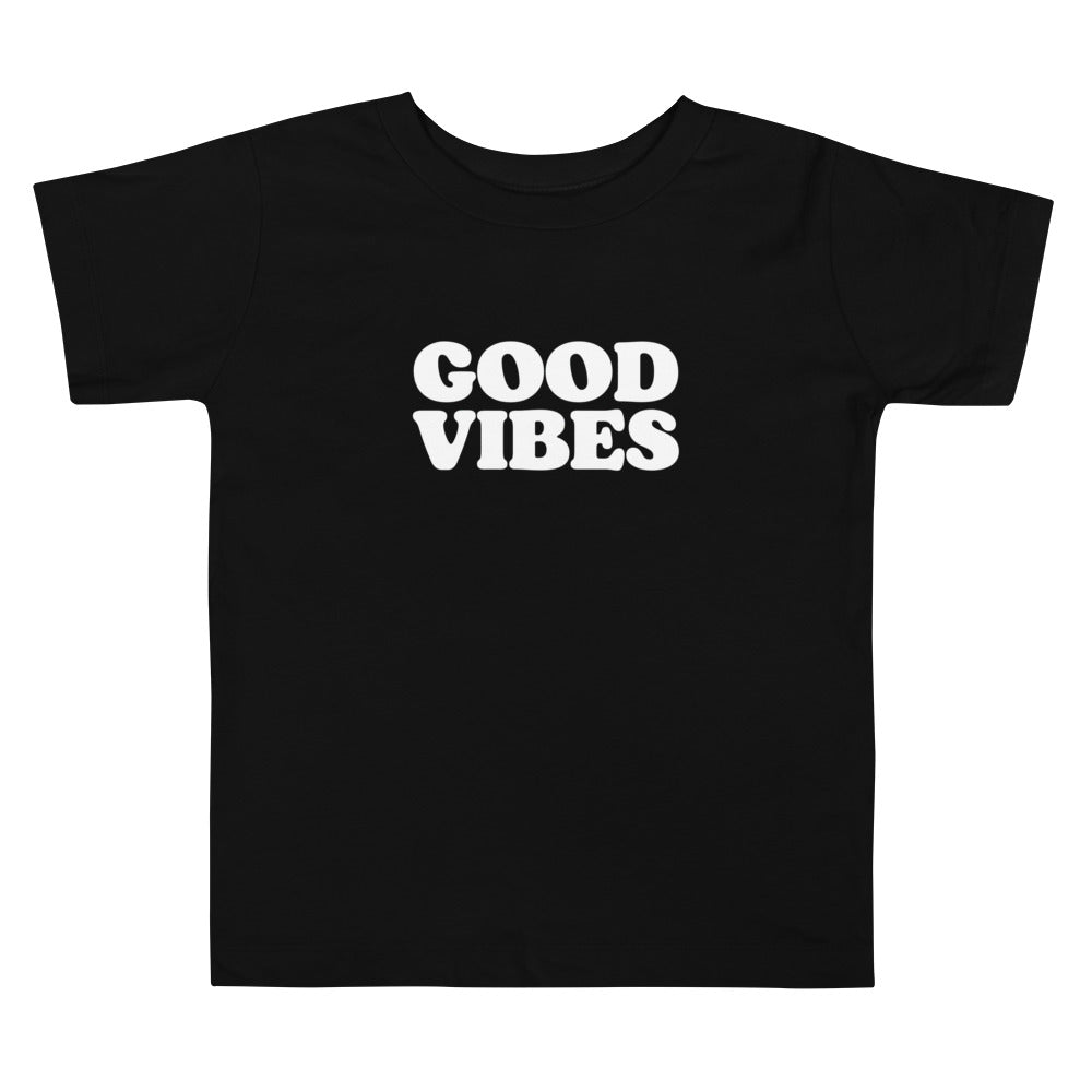 Good Vibes Toddler Short Sleeve Tee - Holistic United