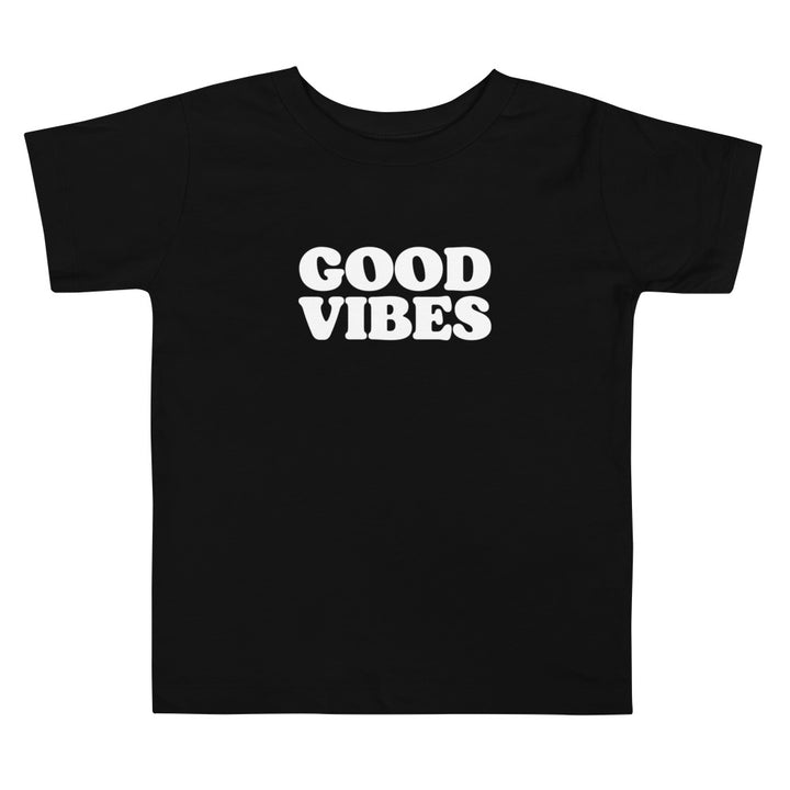 Good Vibes Toddler Short Sleeve Tee - Holistic United