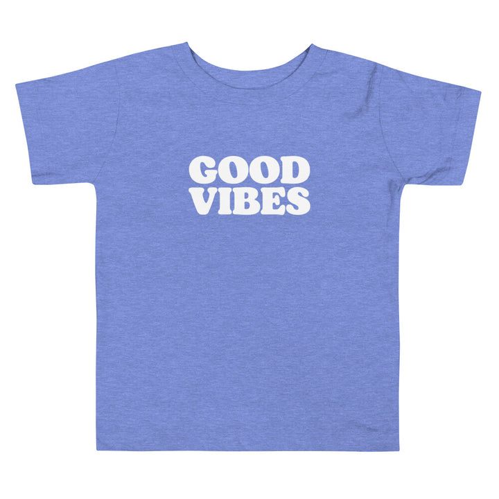 Good Vibes Toddler Short Sleeve Tee - Holistic United