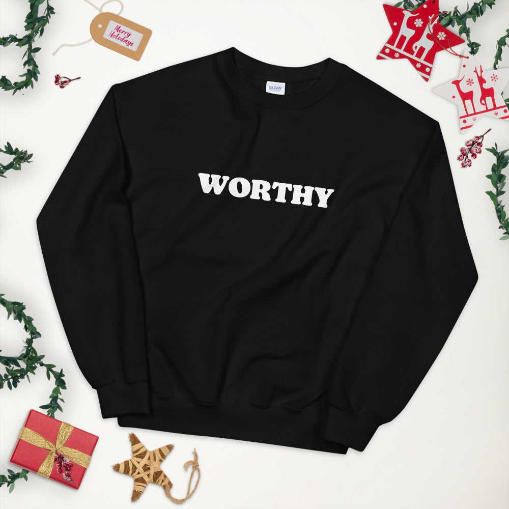 Worthy Unisex Sweatshirt - Holistic United