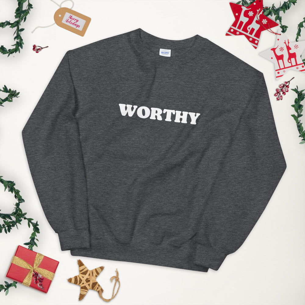 Worthy Unisex Sweatshirt - Holistic United