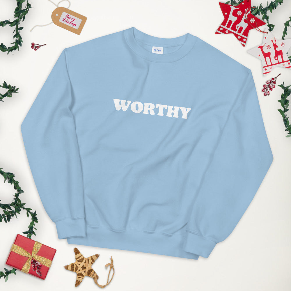 Worthy Unisex Sweatshirt - Holistic United