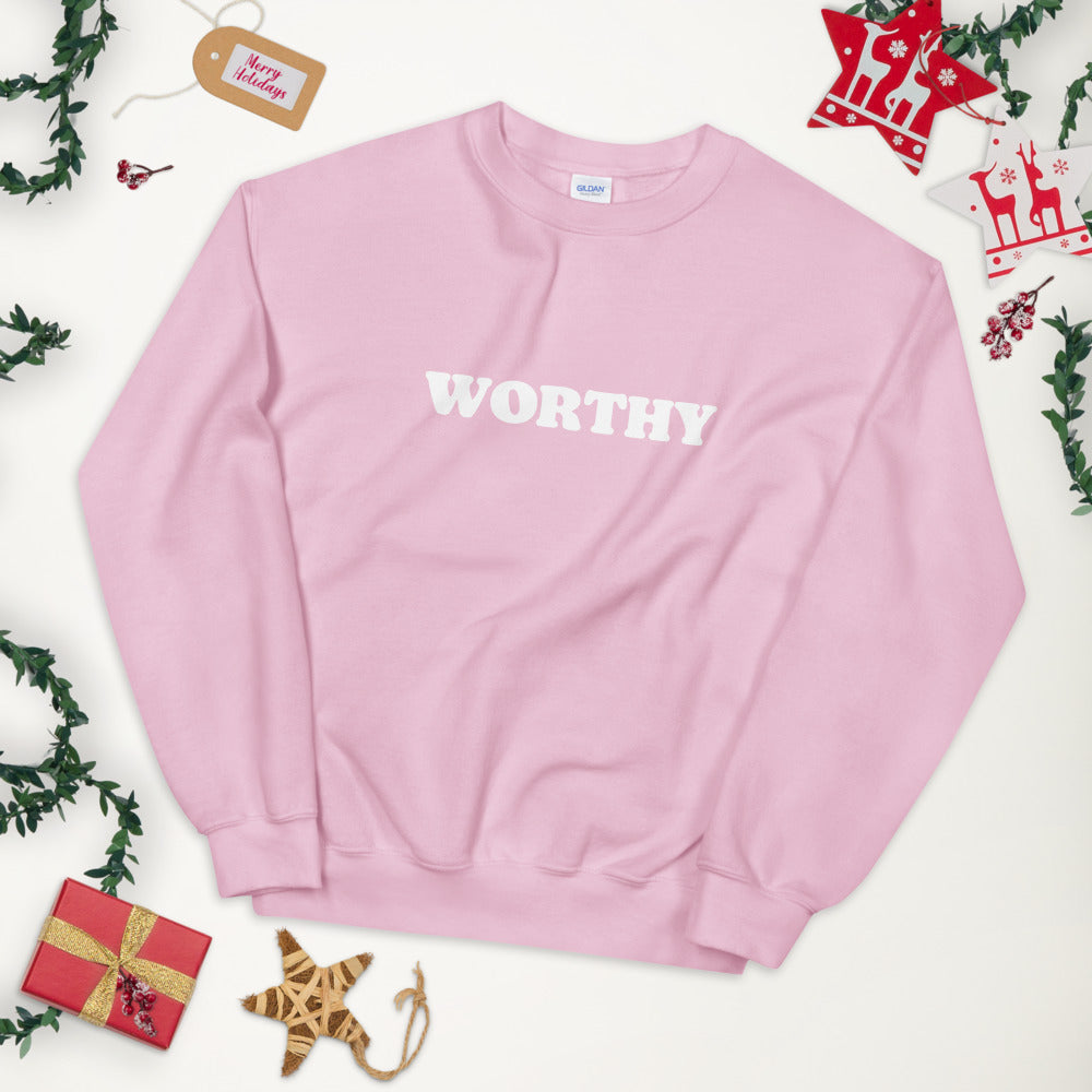 Worthy Unisex Sweatshirt - Holistic United