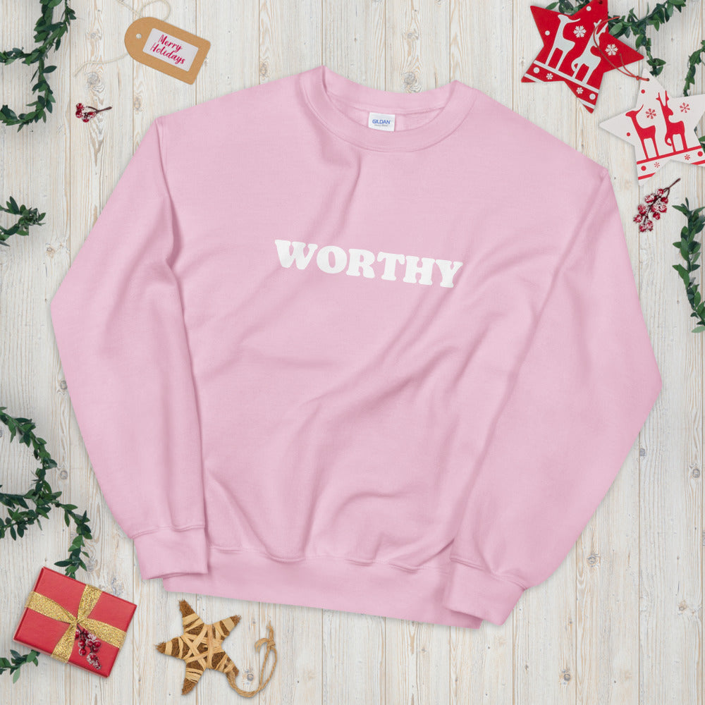 Worthy Unisex Sweatshirt - Holistic United