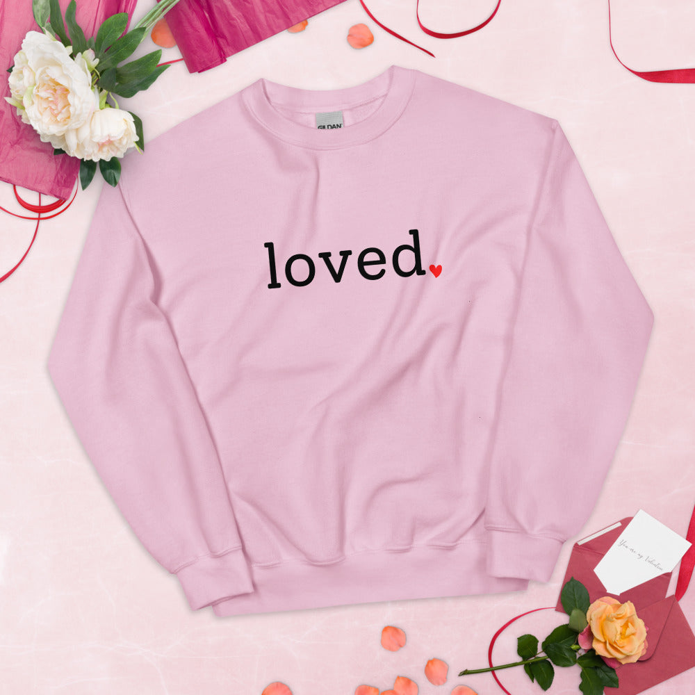 Loved Unisex Sweatshirt - Holistic United