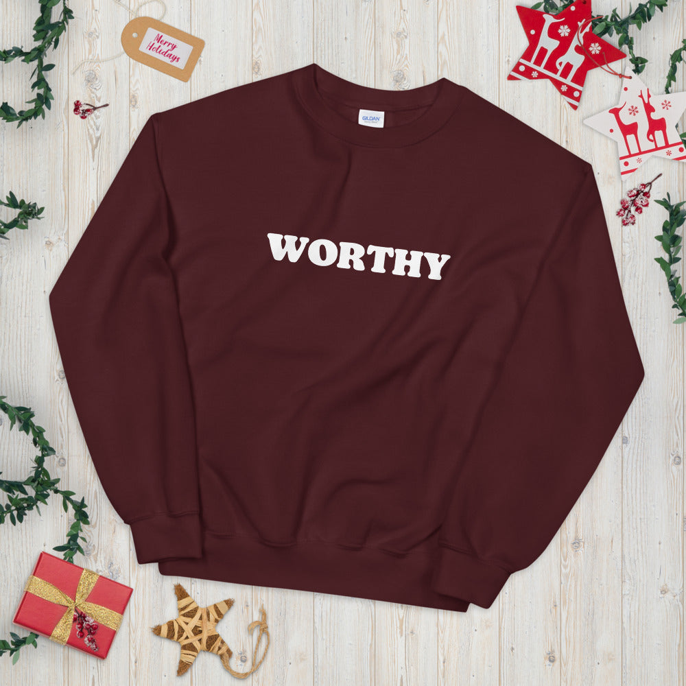 Worthy Unisex Sweatshirt - Holistic United