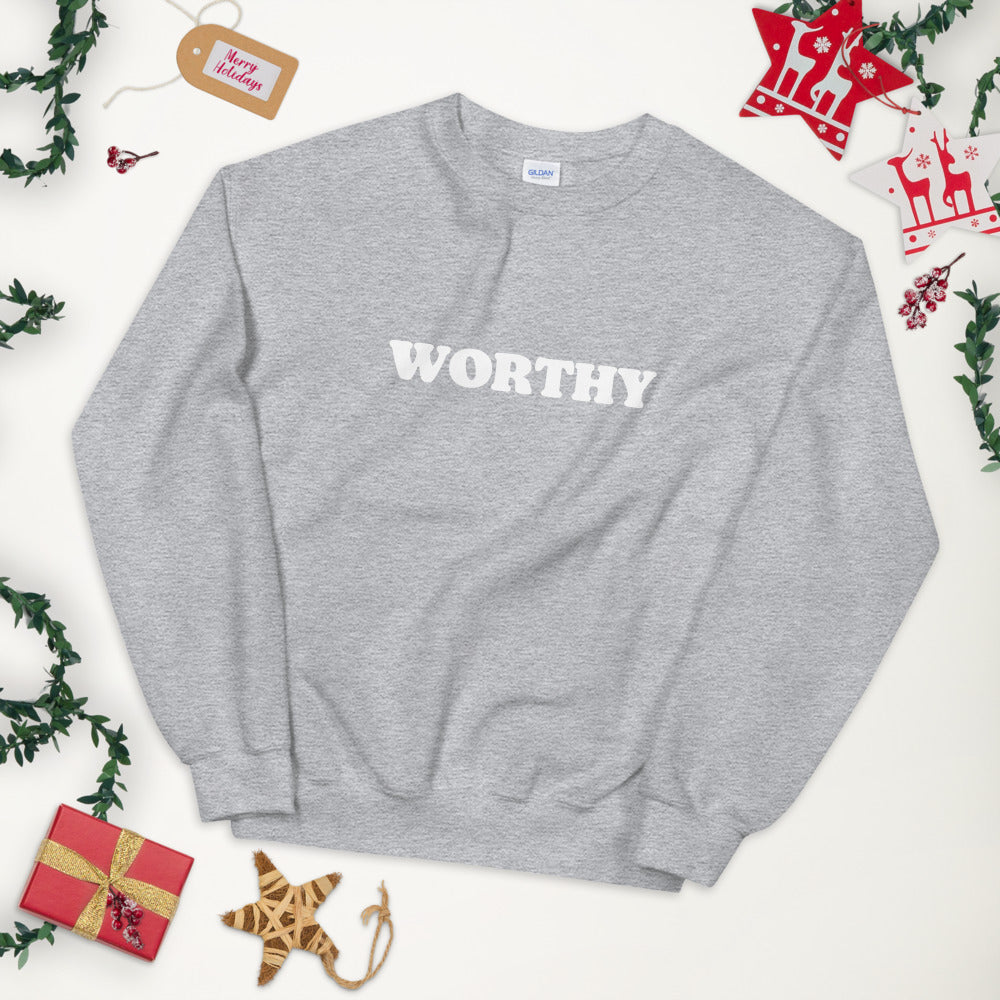 Worthy Unisex Sweatshirt - Holistic United