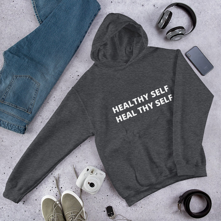 Healthy Self Heal Thy Self Unisex Hoodie - Holistic United