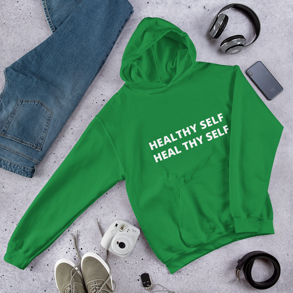 Healthy Self Heal Thy Self Unisex Hoodie - Holistic United