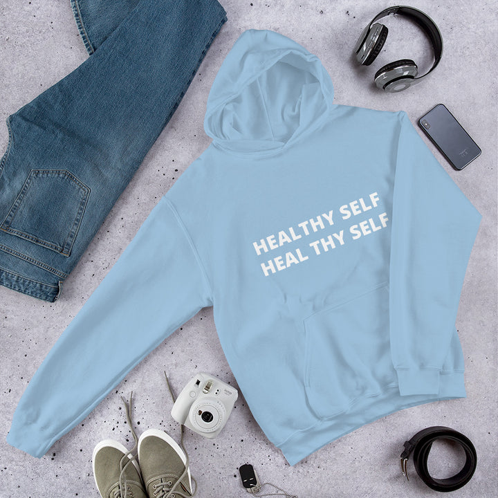 Healthy Self Heal Thy Self Unisex Hoodie - Holistic United