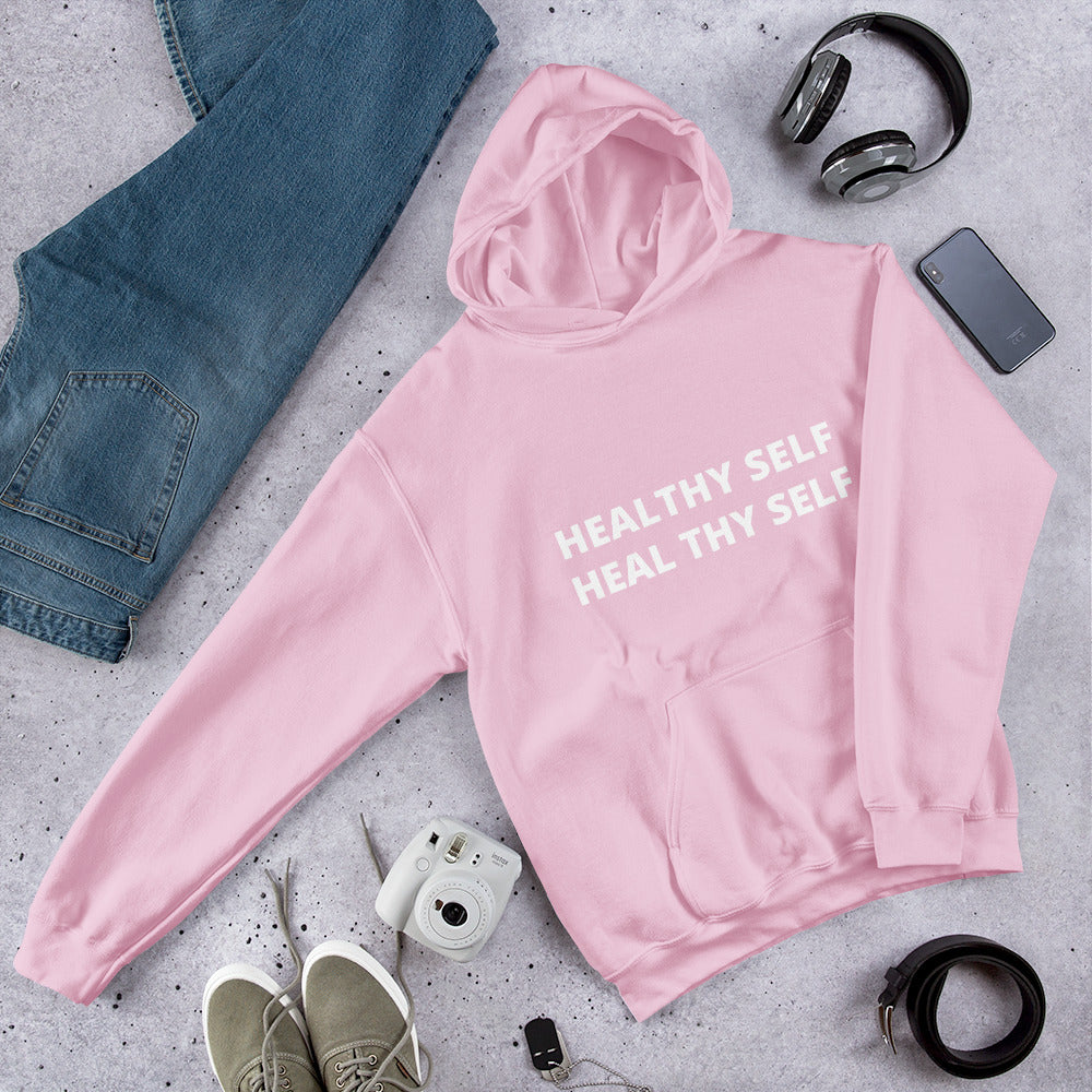 Healthy Self Heal Thy Self Unisex Hoodie - Holistic United