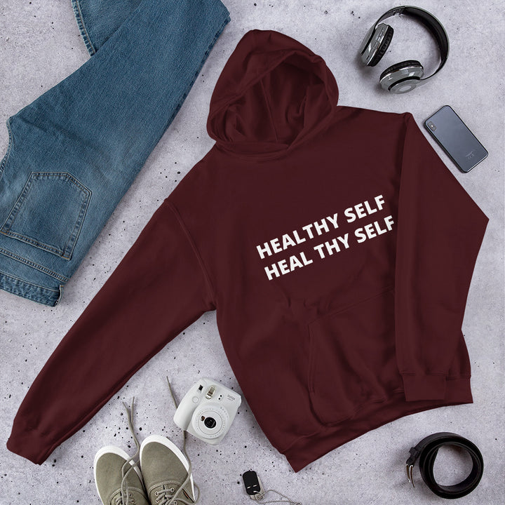 Healthy Self Heal Thy Self Unisex Hoodie - Holistic United