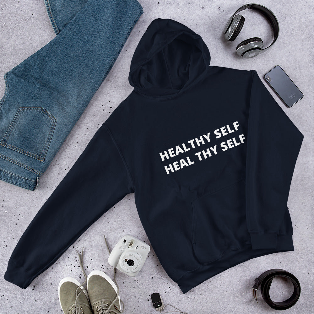 Healthy Self Heal Thy Self Unisex Hoodie - Holistic United