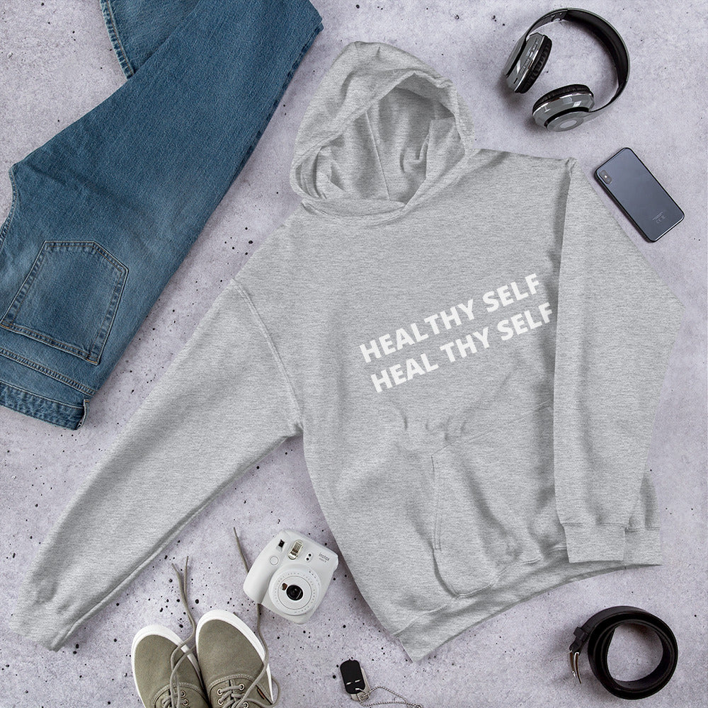 Healthy Self Heal Thy Self Unisex Hoodie - Holistic United