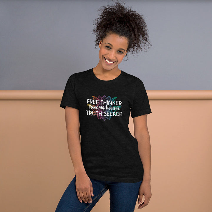 Free Thinker Short-Sleeve Unisex T-Shirt - Holistic United