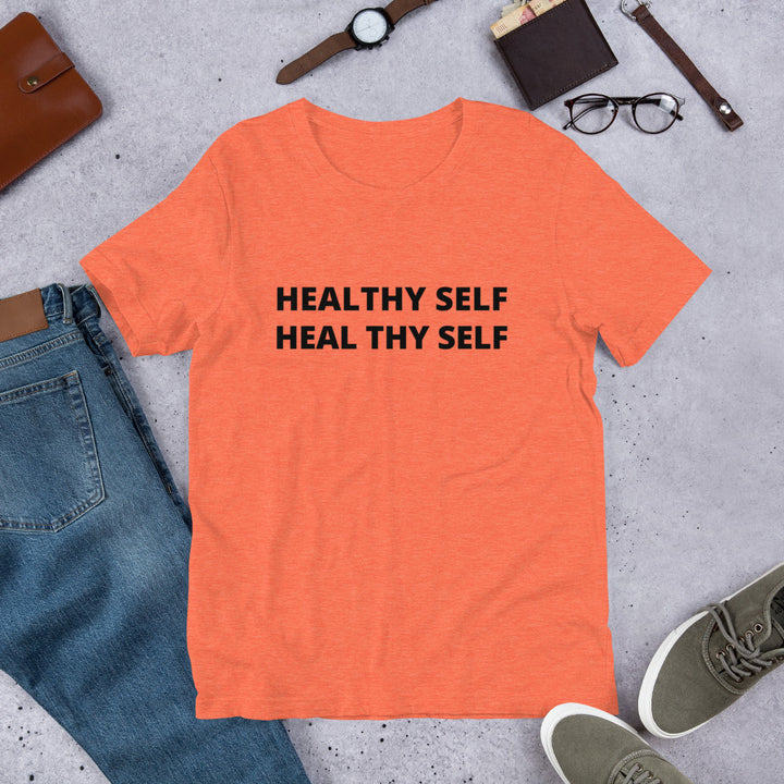 Healthy Self Heal Thy Self Short-Sleeve Unisex T-Shirt - Holistic United