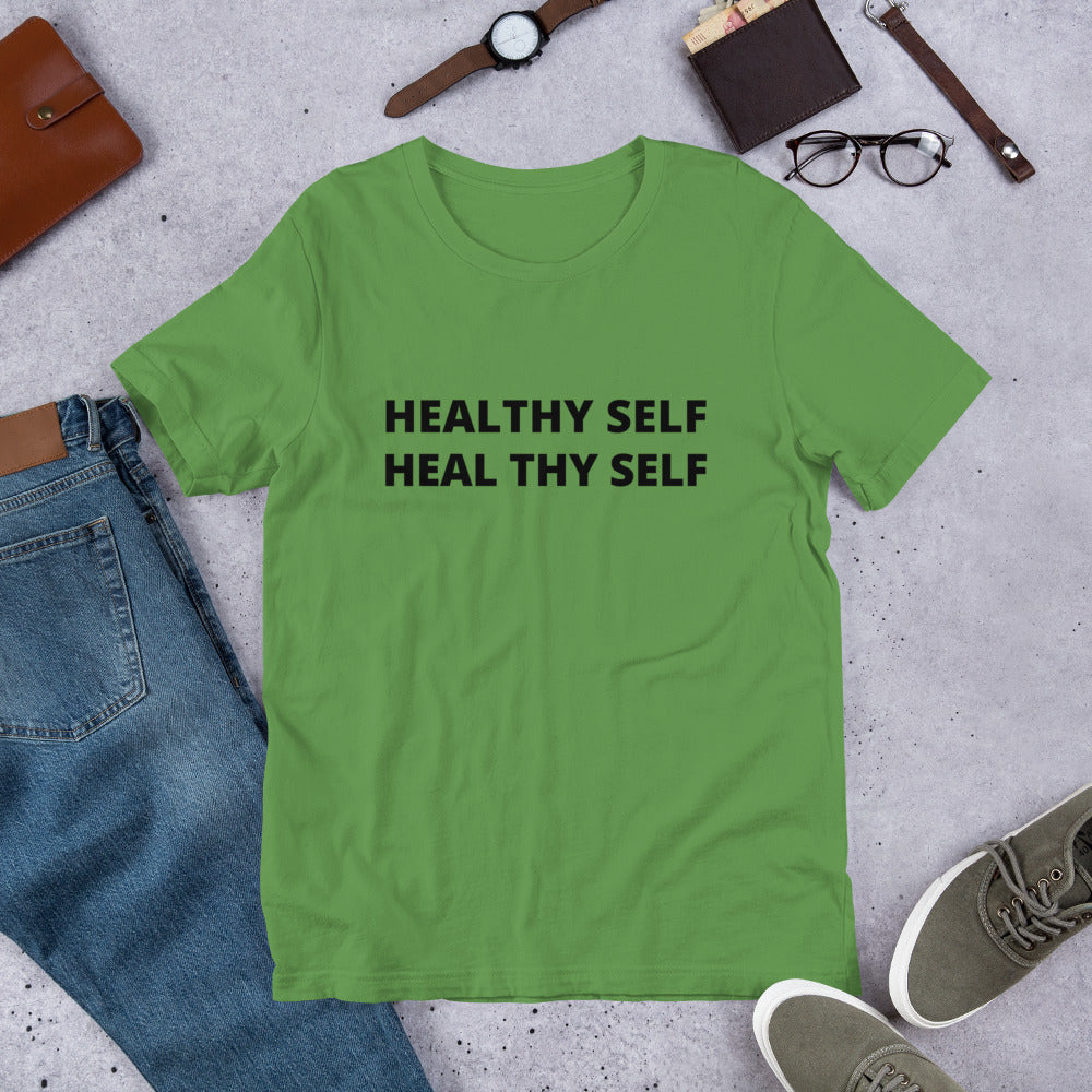 Healthy Self Heal Thy Self Short-Sleeve Unisex T-Shirt - Holistic United