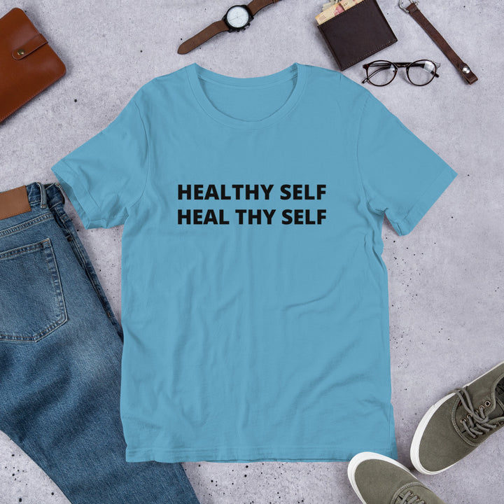 Healthy Self Heal Thy Self Short-Sleeve Unisex T-Shirt - Holistic United