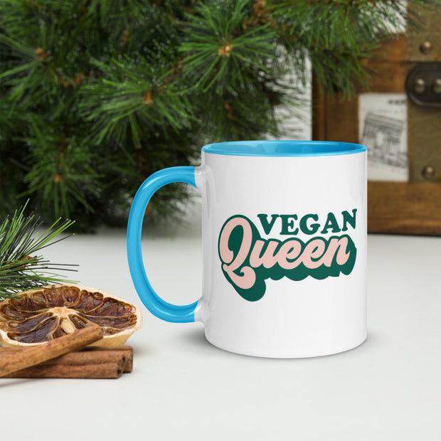 Vegan Queen Mug with Color Inside - Holistic United