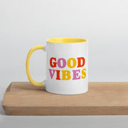 Good Vibes Mug with Color Inside - Holistic United
